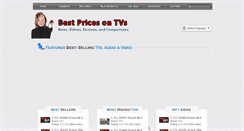 Desktop Screenshot of bestpricesontvs.com